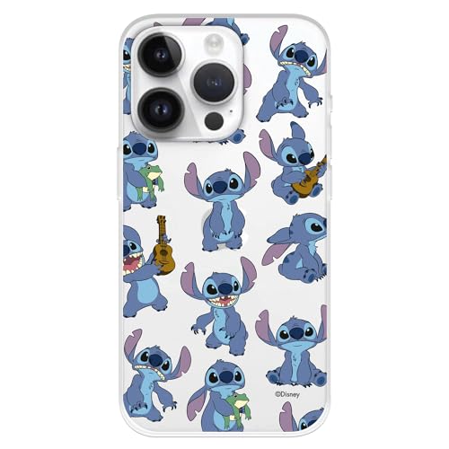 La Casa de las Carcasas Lilo & Stitch Custodia iPhone 15 Pro Trasparente