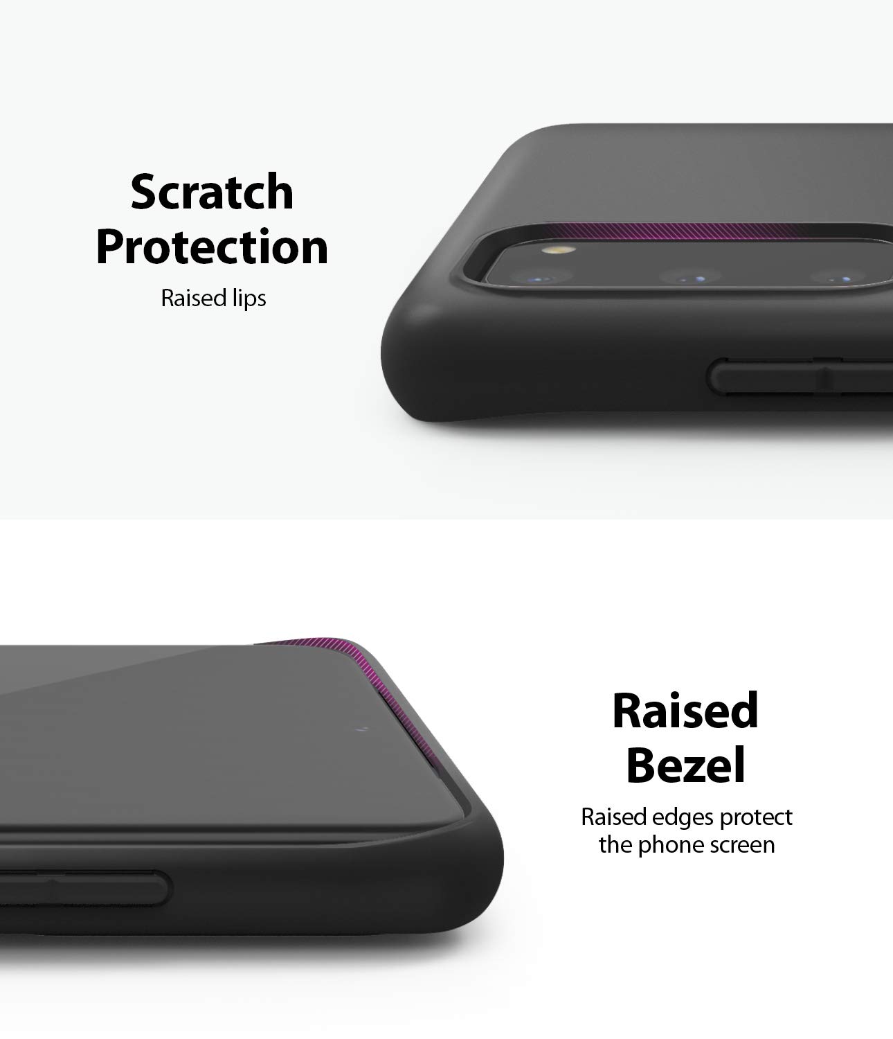 Ringke Air-S cover Galaxy S20 sottile black TPU antiurto