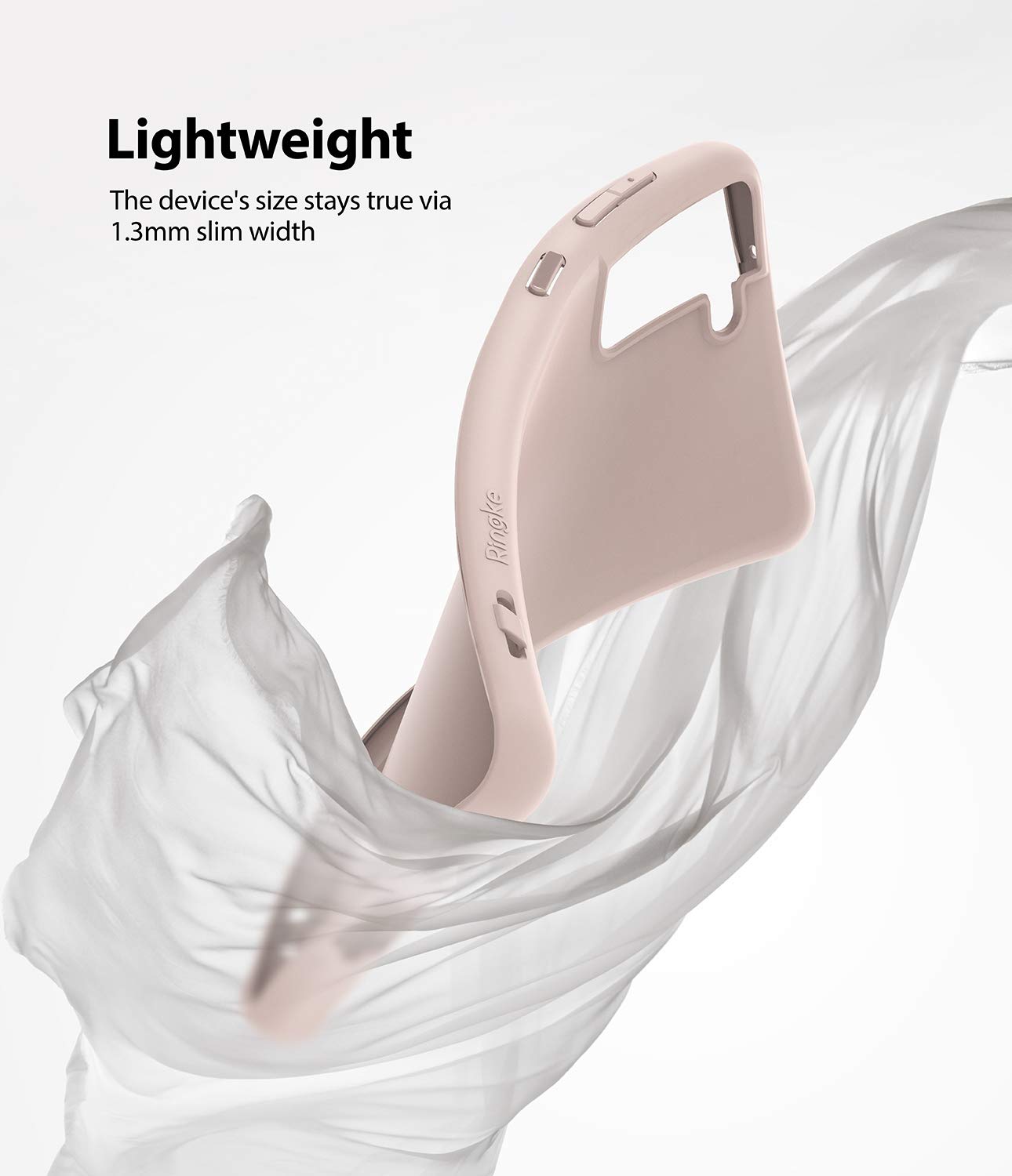 Ringke Air S Galaxy S21 Plus cover rosa TPU sottile