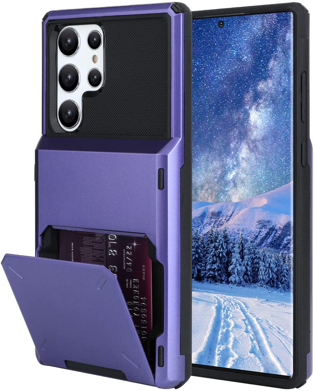 Redpepper Galaxy S22 Plus cover portafoglio 4 carte antiurto