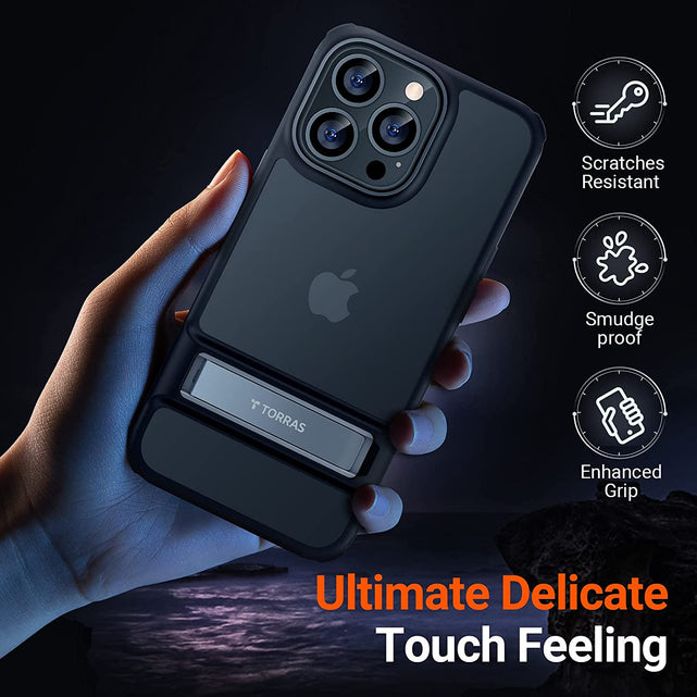 Redpepper Apple Cases iPhone 13 Pro Max cover con stand metallo