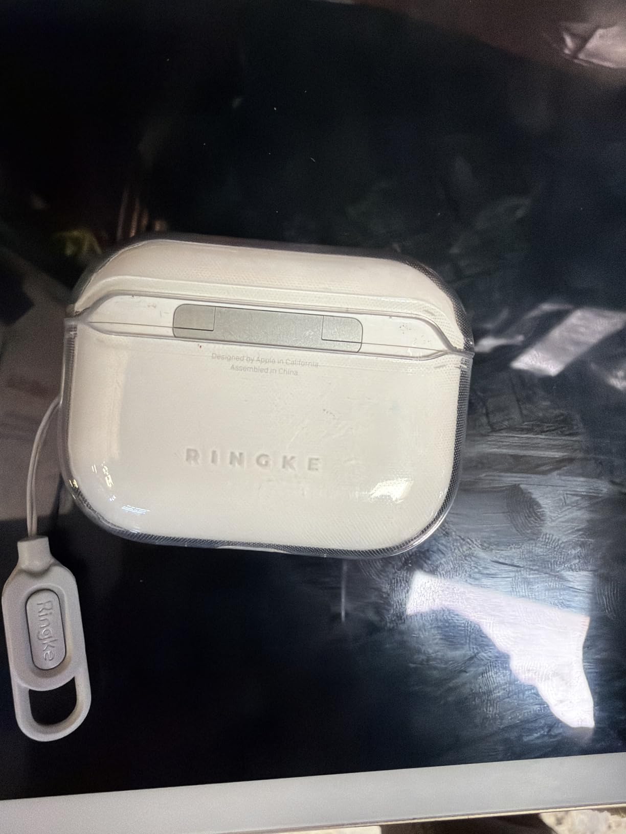 Ringke Air Cover AirPods 4 custodia Clear TPU