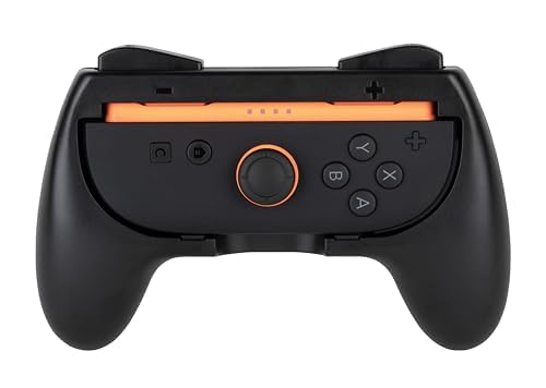 Konix Controllers supporti Joy-Con Switch 2 nero coppia ergonomici
