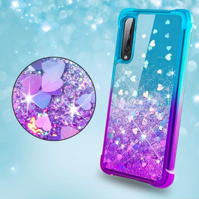 Redpepper Galaxy Cases Note 10 Plus cover rosa glitter strass