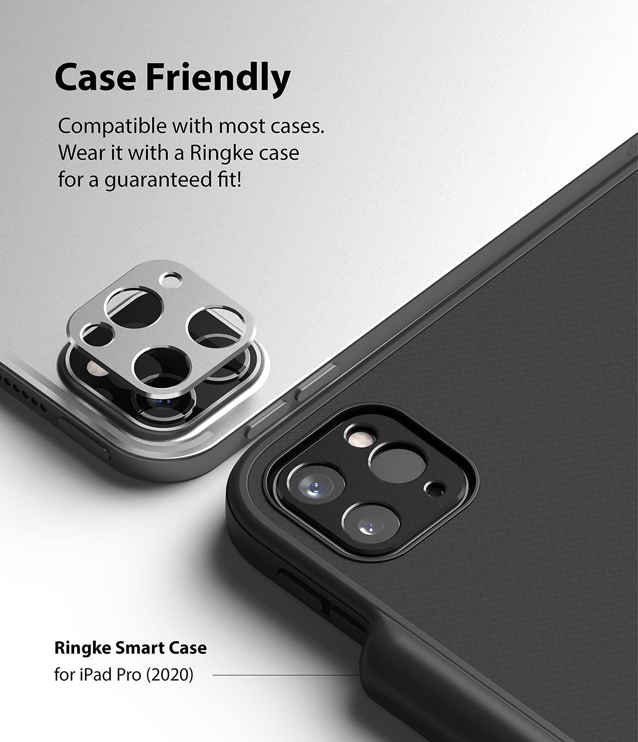 Ringke Camera Styling iPad Pro 11 12.9 cornice alluminio silver