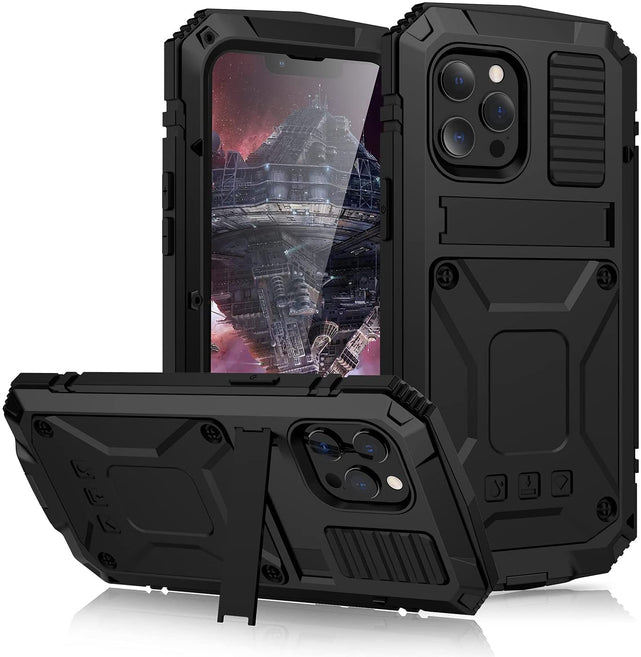 Redpepper iPhone 13 Mini cover alluminio waterproof nera