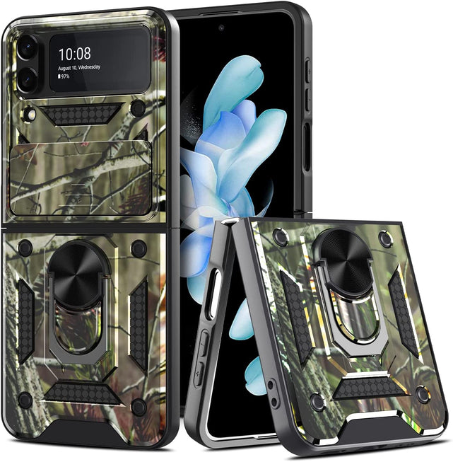 Redpepper Galaxy Z Flip 4 5G Cover Anello Magnetica Slide Camera