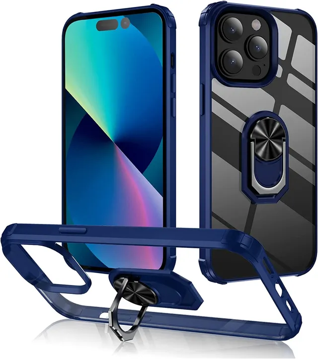 Redpepper iPhone 14 Pro Max cover trasparente con anello