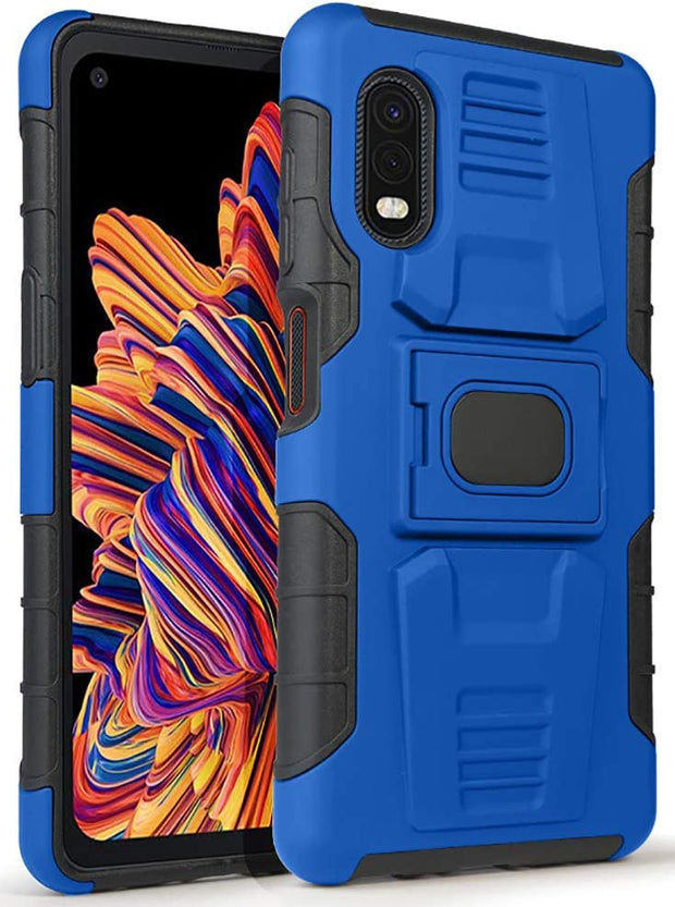 Redpepper Galaxy XCover Pro Custodia Rugged Nera Stand