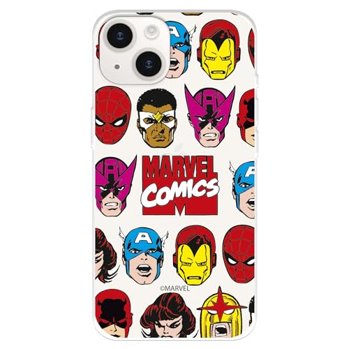 La Casa de las Carcasas Marvel Silhouettes custodia iPhone 15 Plus trasparente