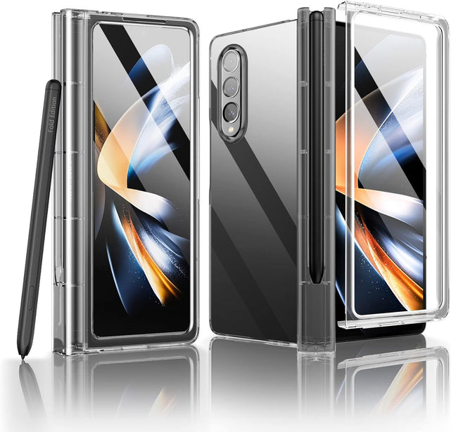 Redpepper Galaxy cover Z Fold 5 nera con porta penna PC