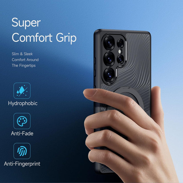Redpepper Galaxy S25 Ultra Cover Magnetica Nera Antishock
