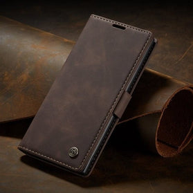 Redpepper Note 20 Ultra Cover Wallet 2 Carte Antishock Slim