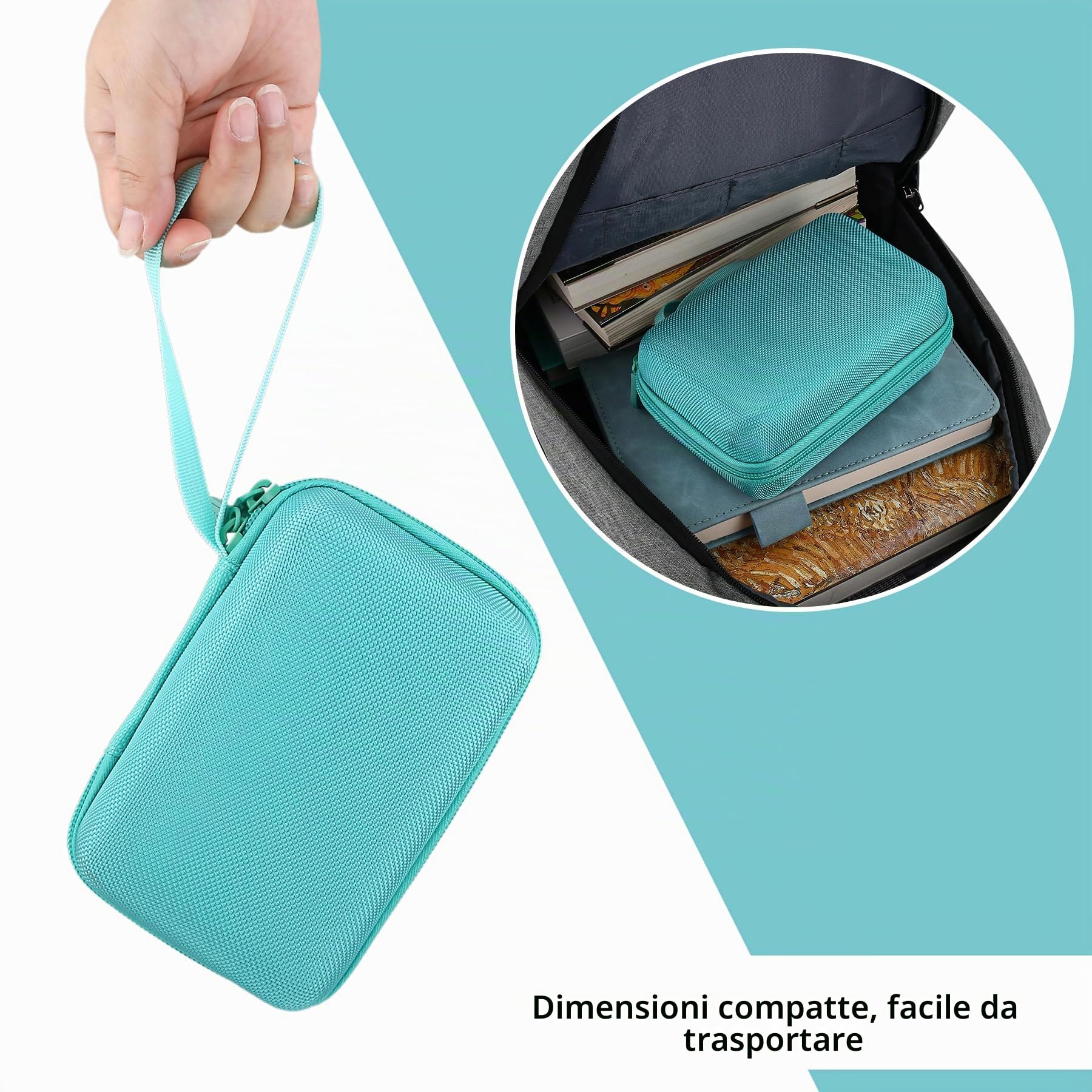 Aenllosi Toy Case custodia carte UNO Verde Chiaro 324 carte