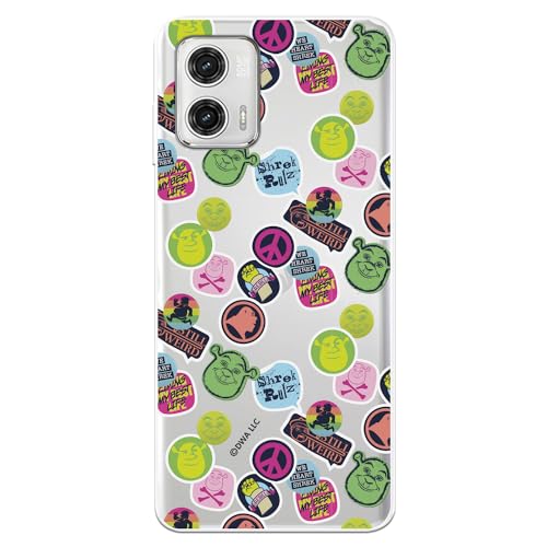 La Casa de las Carcasas Licenze Ufficiali Moto G73 5G Custodia Shrek Pattern