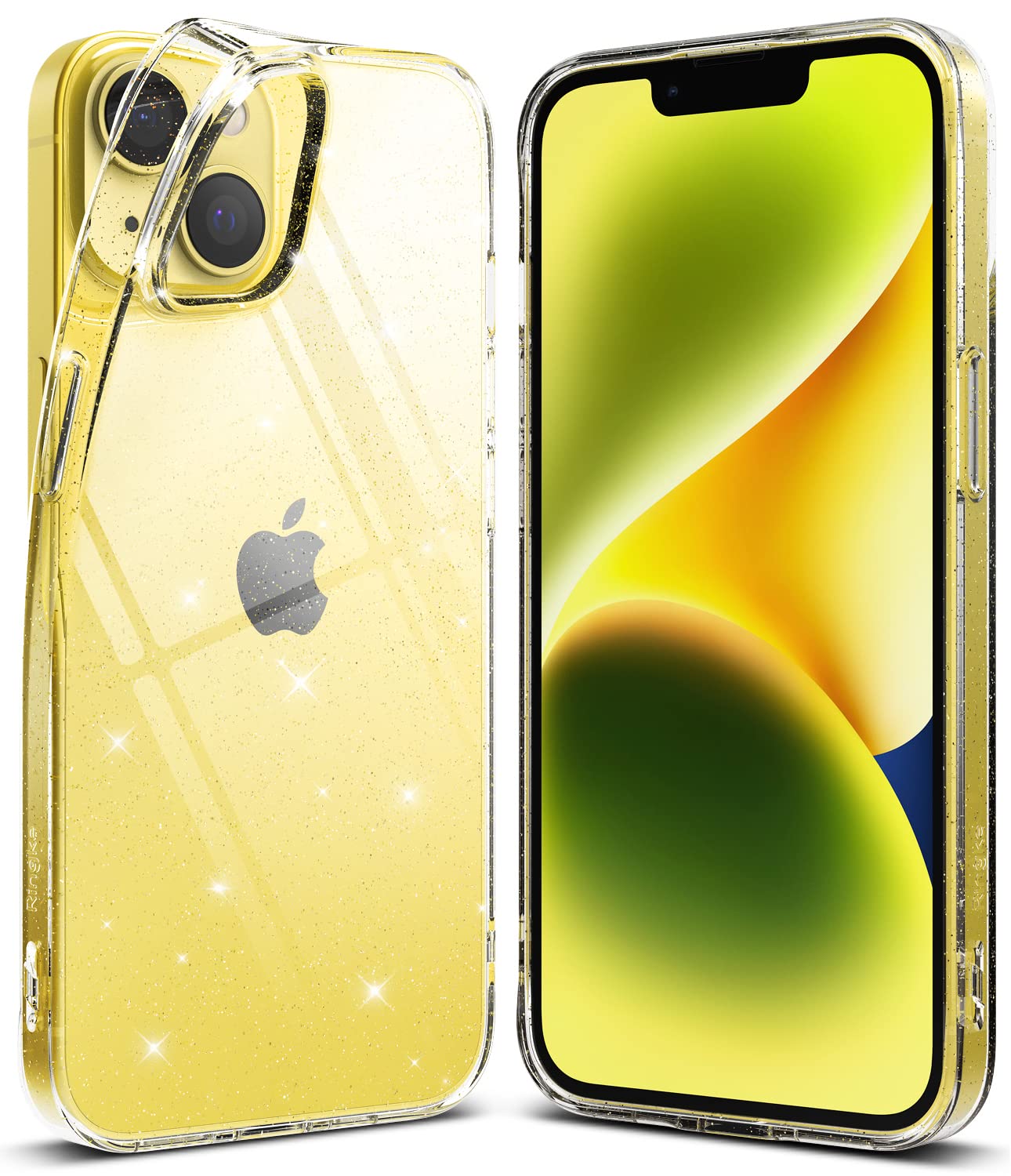 Ringke Air Cover iPhone 14 Glitter Clear Trasparente TPU