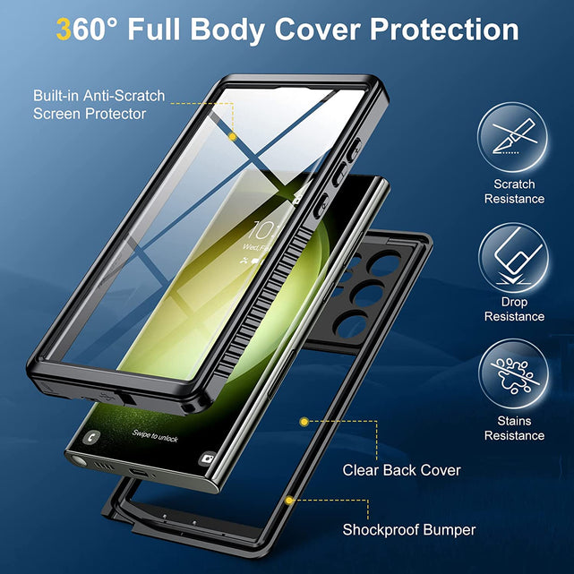 Redpepper Galaxy S23 Ultra Custodia Impermeabile IP68 Antiurto