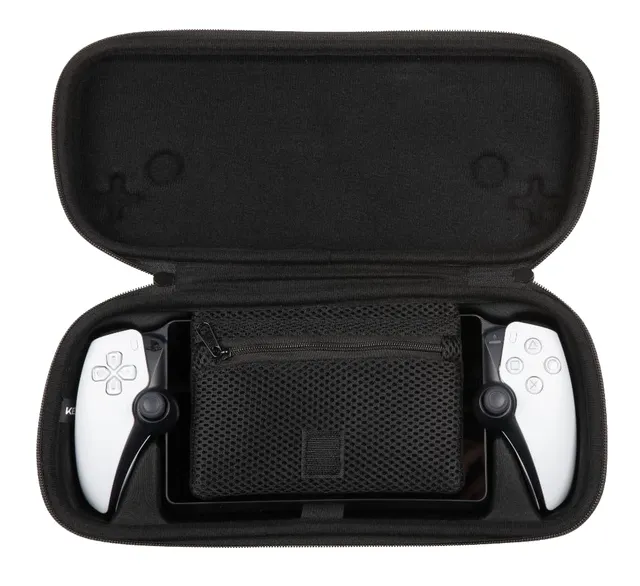 Konix Custodia PlayStation Portal nera antiurto