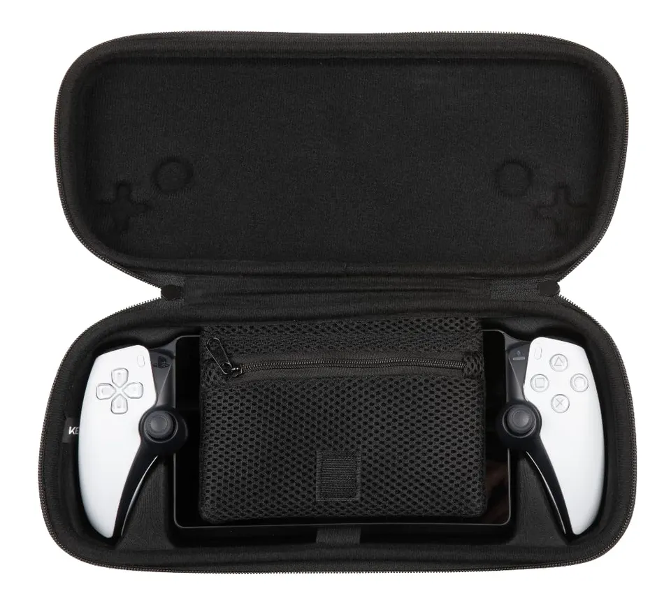 Konix Custodia PlayStation Portal nera antiurto