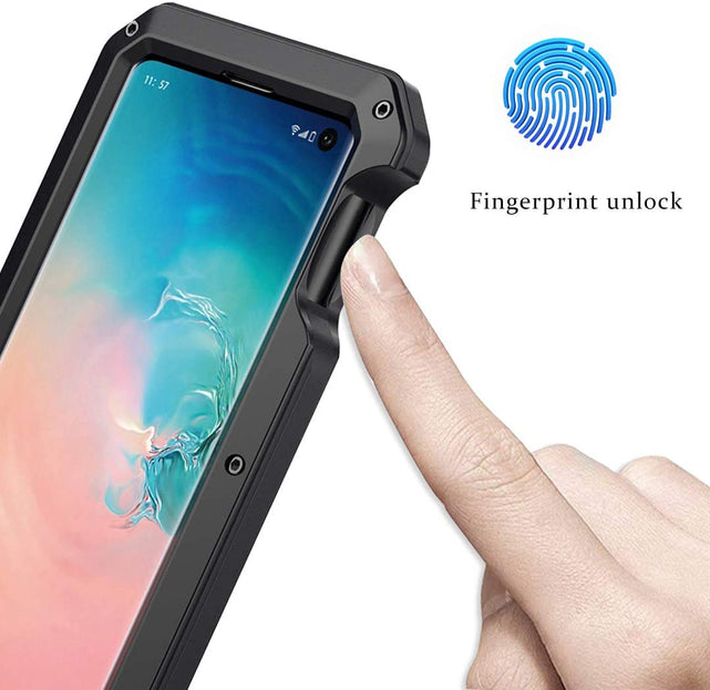 Redpepper Galaxy Cases S10e cover blindata con vetro integrato
