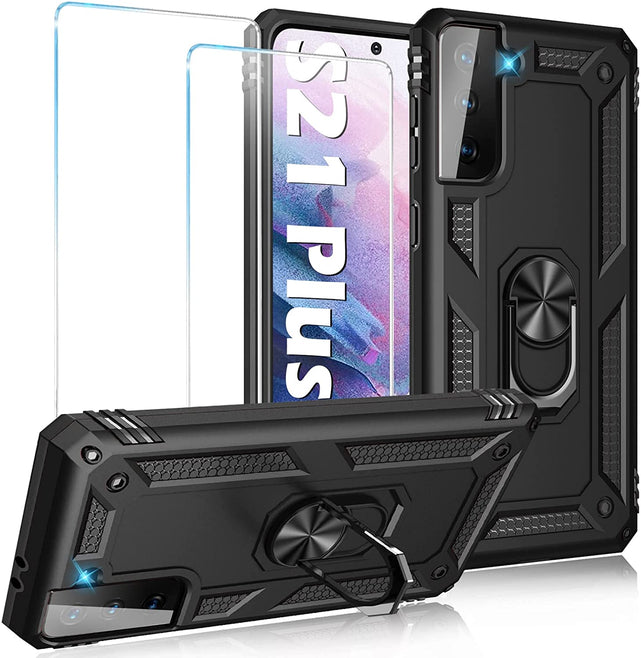 Redpepper Galaxy S21 Plus cover armor magnetica con anello