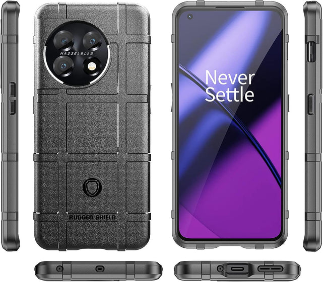 Redpepper OnePlus 11 cover nera antiurto TPU