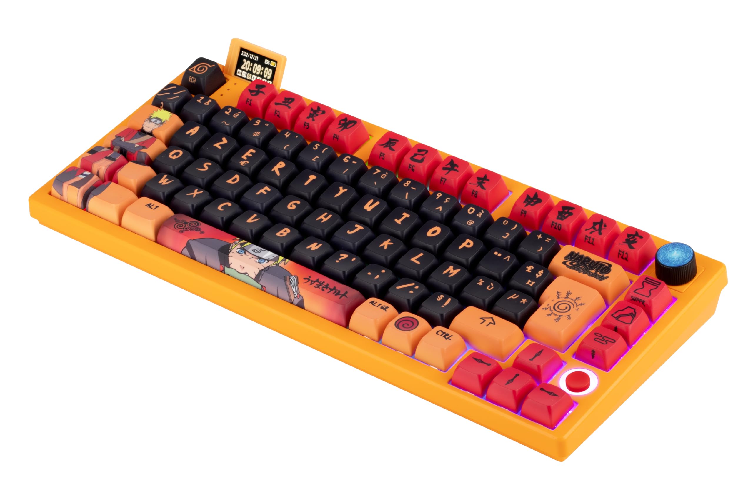Konix Naruto Tastiera meccanica AZERTY RGB Mode Hermite
