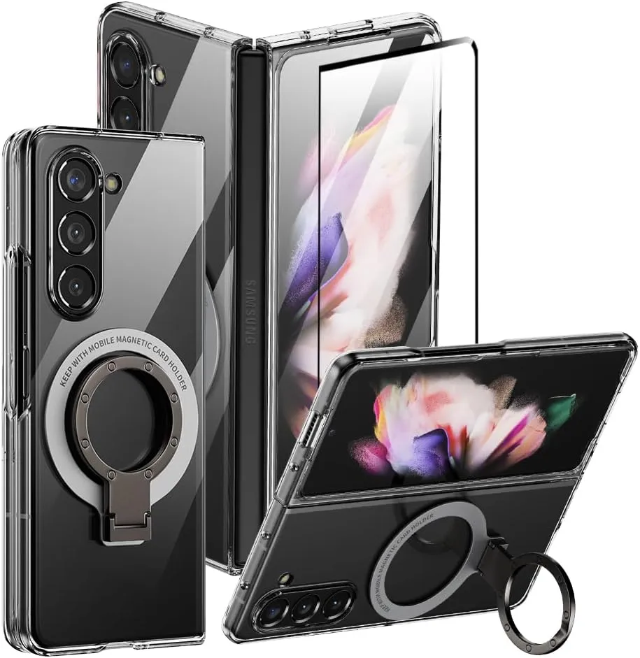 Redpepper Galaxy cover Z Fold 5 trasparente con stand