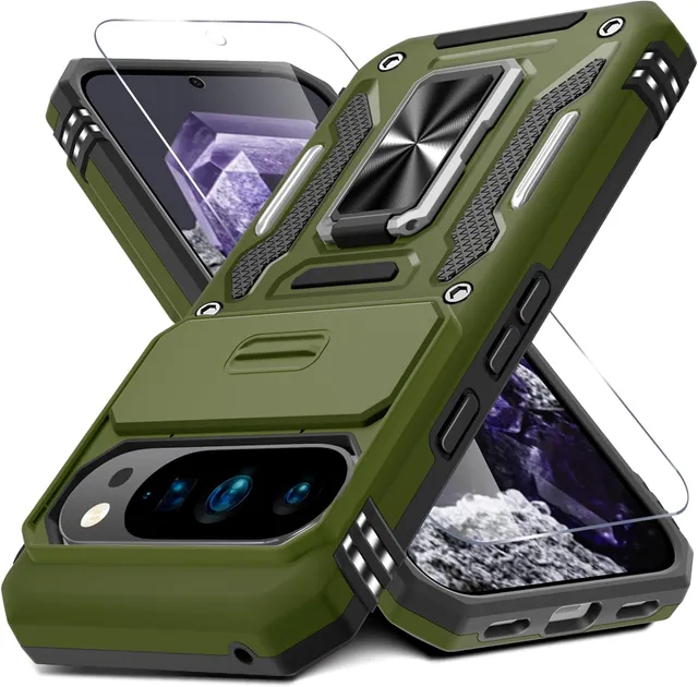 Redpepper Pixel 10 Pro XL cover verde con vetro