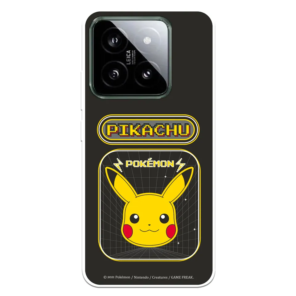 La Casa de las Carcasas Xiaomi 14 custodia Pikachu Videogioco silicone