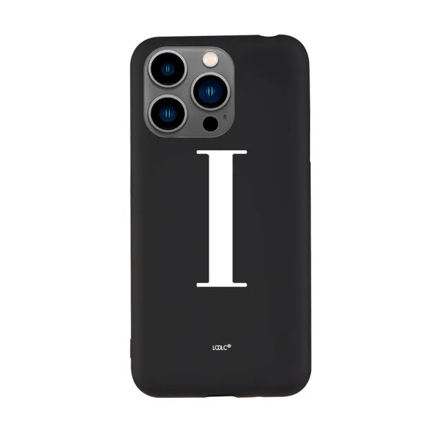 La Casa de las Carcasas Personalizzate iPhone 15 Pro custodia nera silicone
