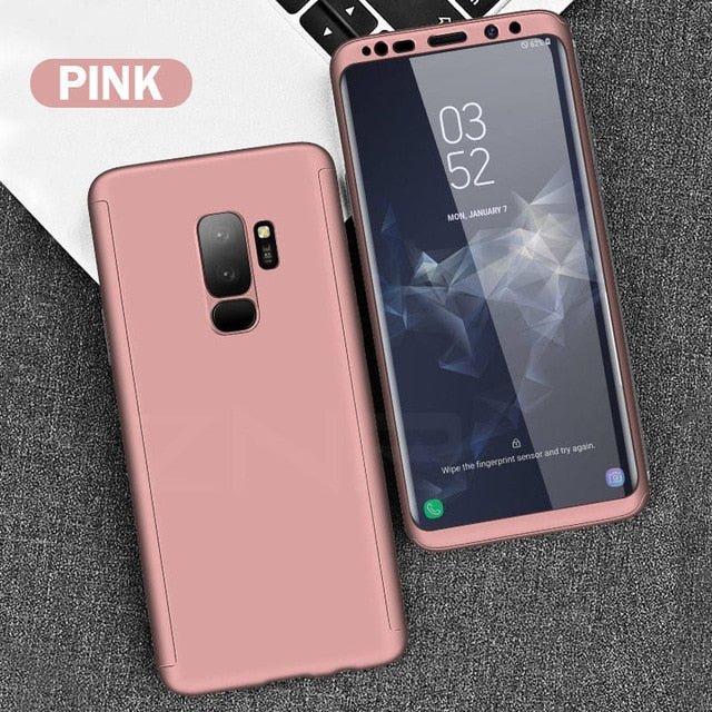 Redpepper Galaxy S10 cover 360 bumper vetro opaca