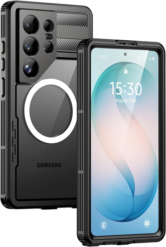 Redpepper Galaxy S26 Ultra cover impermeabile IP68 nera