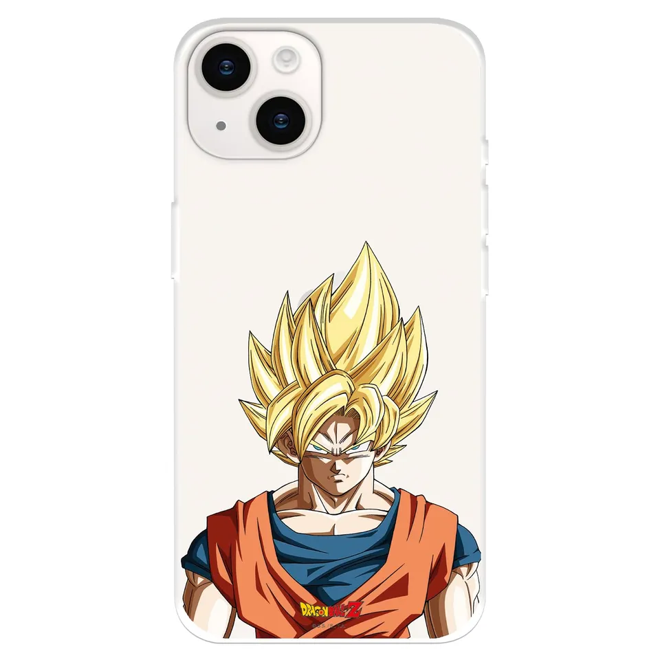 La Casa de las Carcasas Goku Super Saiyan custodia iPhone 15 Plus silicone