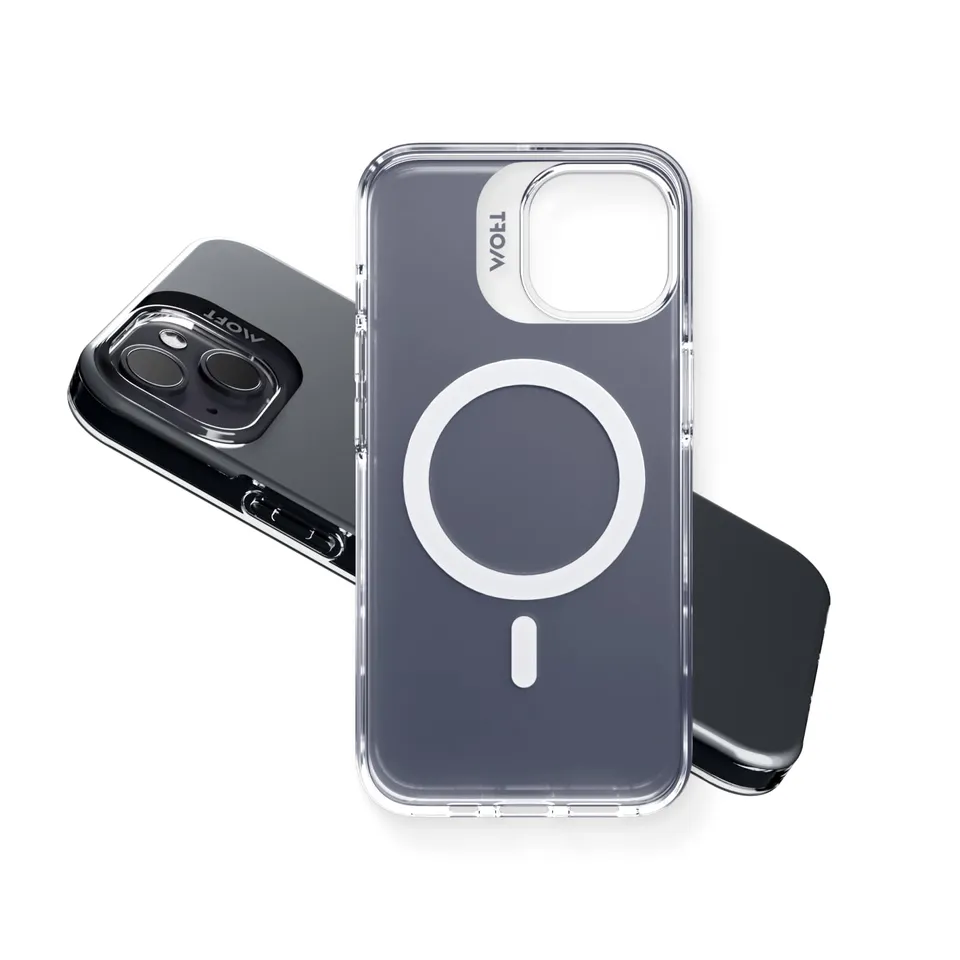 MOFT Snap Series iPhone 14 cover magnetica nera MagSafe
