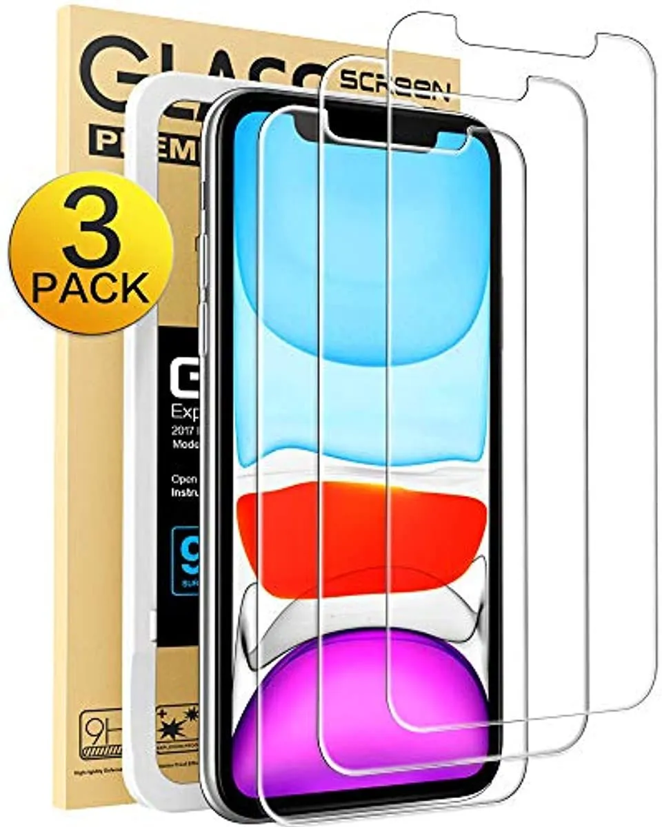 Redpepper iPhone XR 11 Vetro Temperato 9H 3 Pezzi