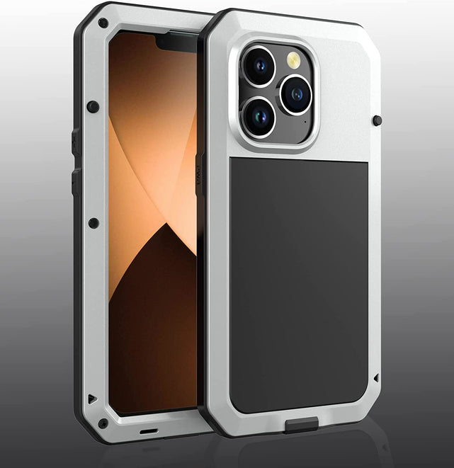 Redpepper iPhone 14 Pro cover metallo full body impermeabile