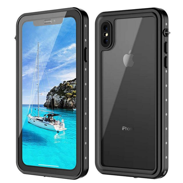 Redpepper iPhone XS Max custodia impermeabile IP68 nera