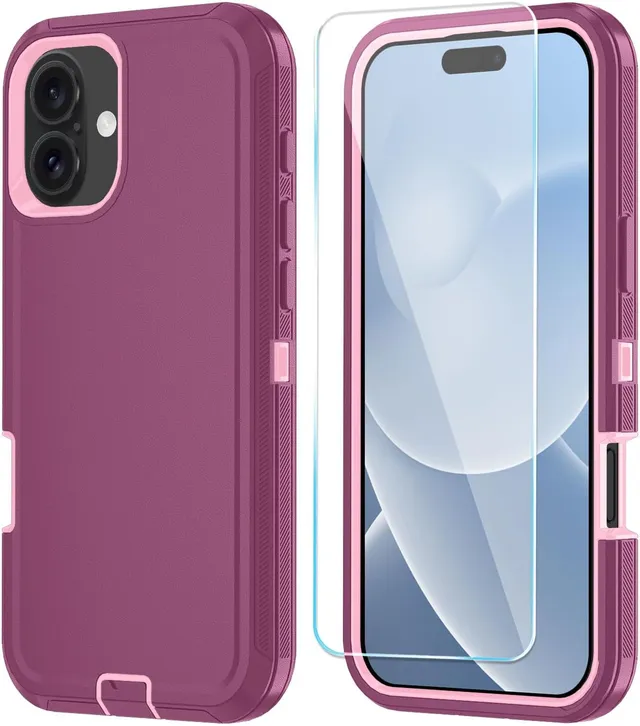 Redpepper iPhone 17 cover antiurto con pellicola schermo 9H
