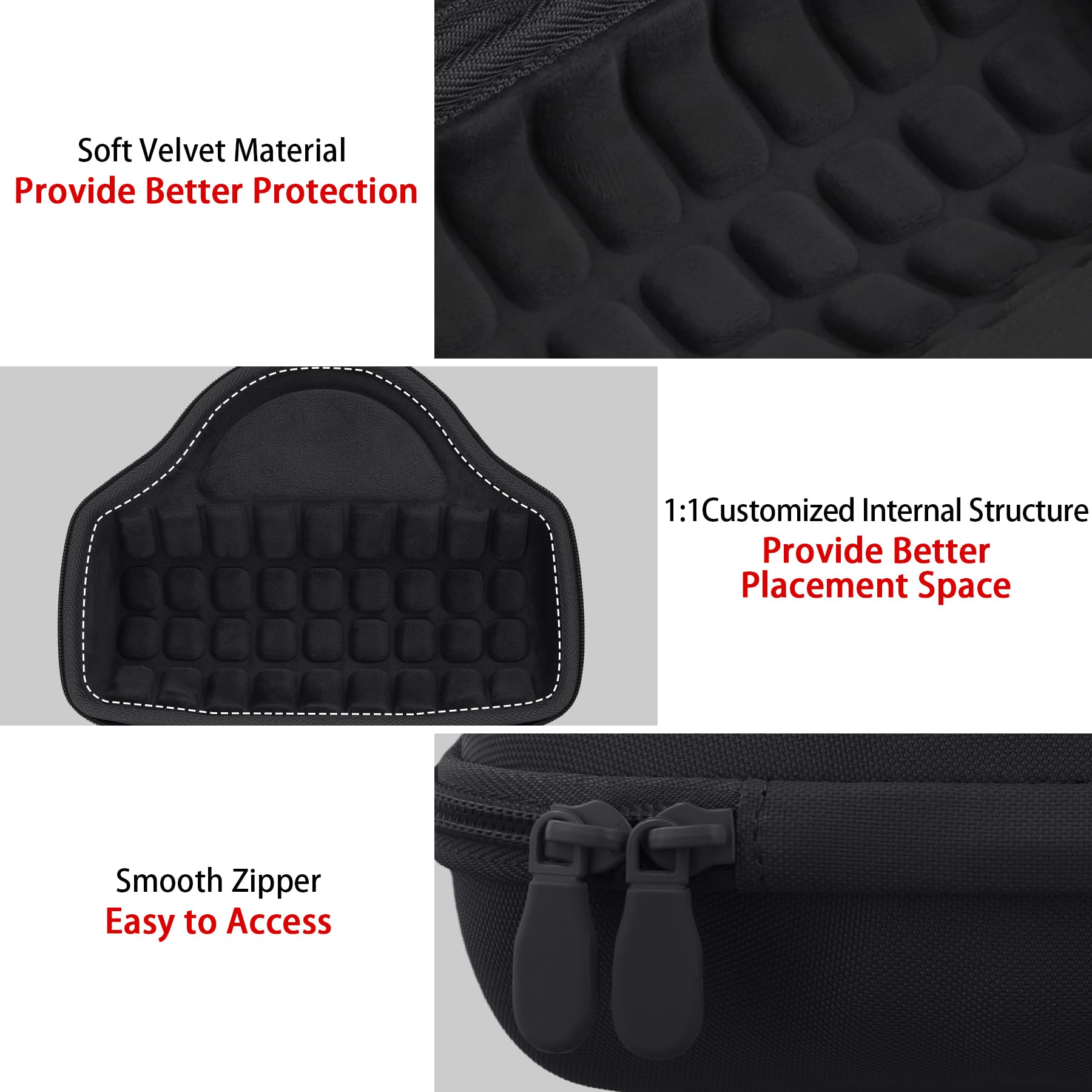 Aenllosi Speaker Case JBL Charge 6 custodia EVA nera