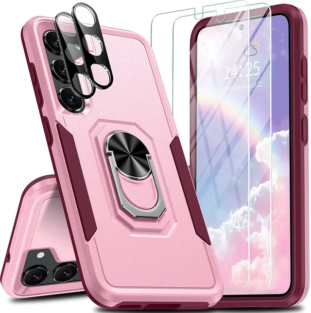 Redpepper Galaxy S23 cover anello stand 360° antiurto