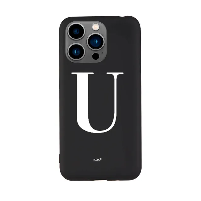 La Casa de las Carcasas Personalizzate iPhone 15 Pro custodia nera silicone