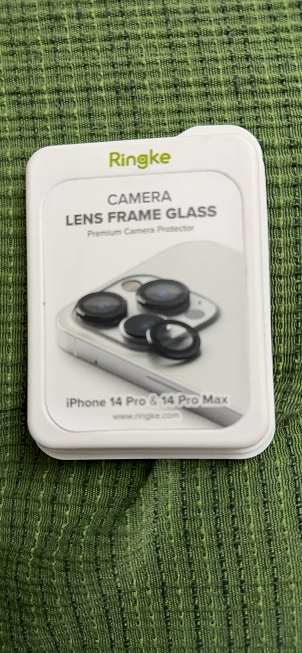Ringke Camera Lens Frame Glass Vetro Fotocamera iPhone 14 Pro 0,33 mm