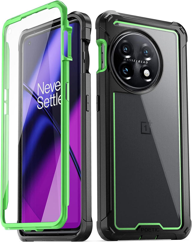 Redpepper OnePlus 11 5G Cover Bumper Nera Trasparente
