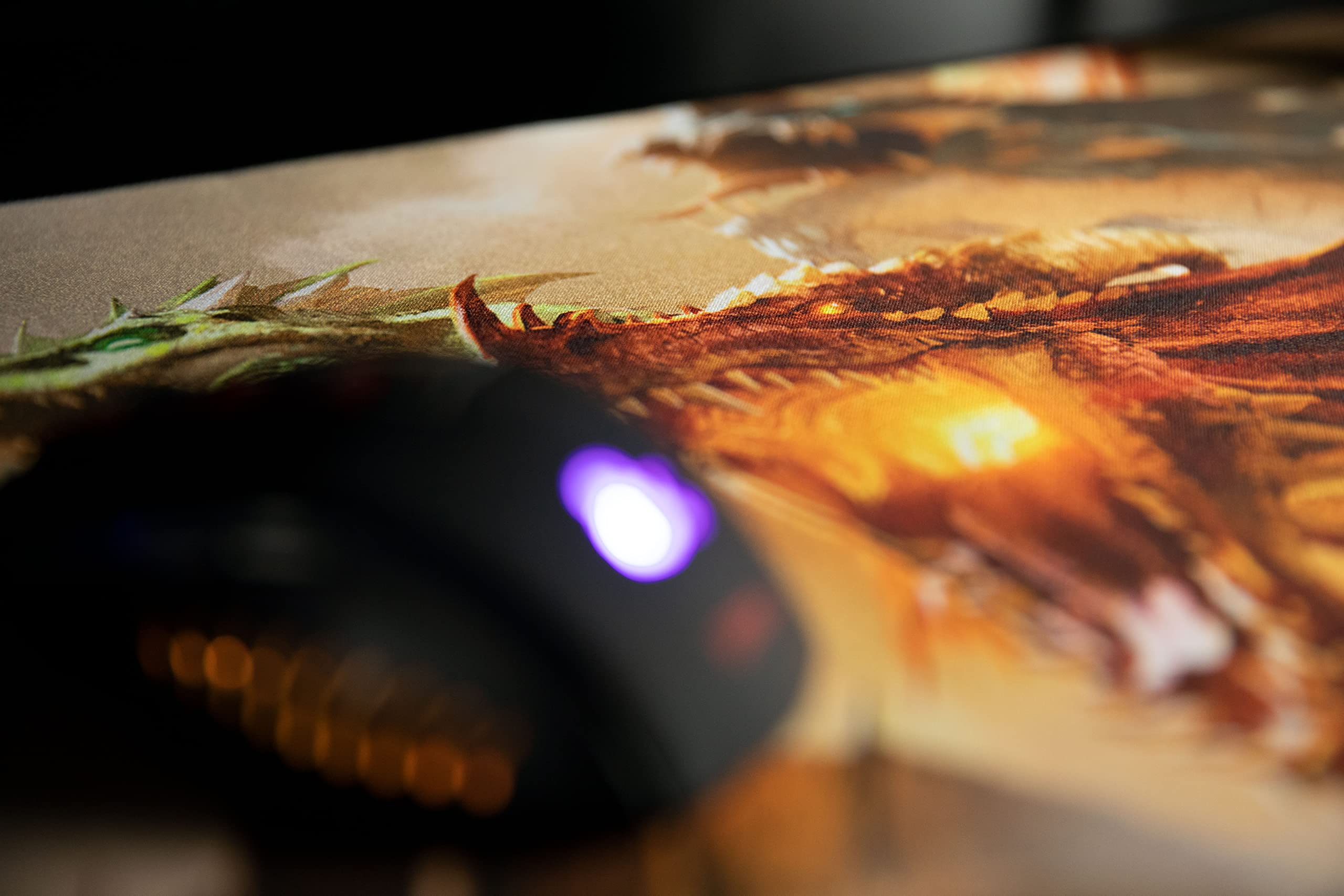 Konix Mouse pads tappetino mouse XXL 90x46 D&D Tiamat antiscivolo