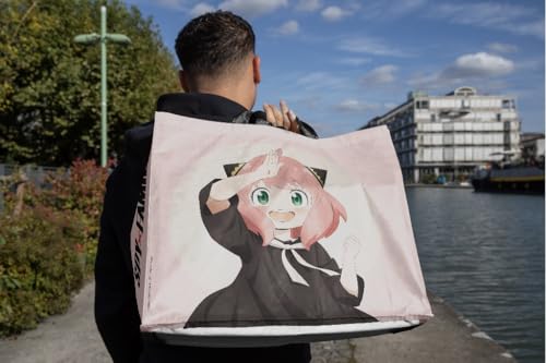 Konix Spy x Family shopper Anya rosa 40x45x20 riciclata