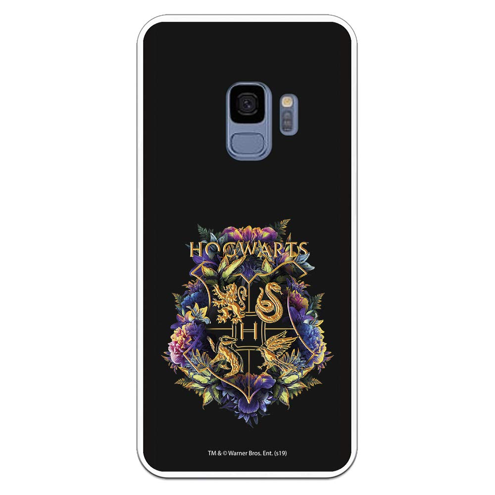 La Casa de las Carcasas Harry Potter Hogwarts Floral custodia Galaxy S9 silicone
