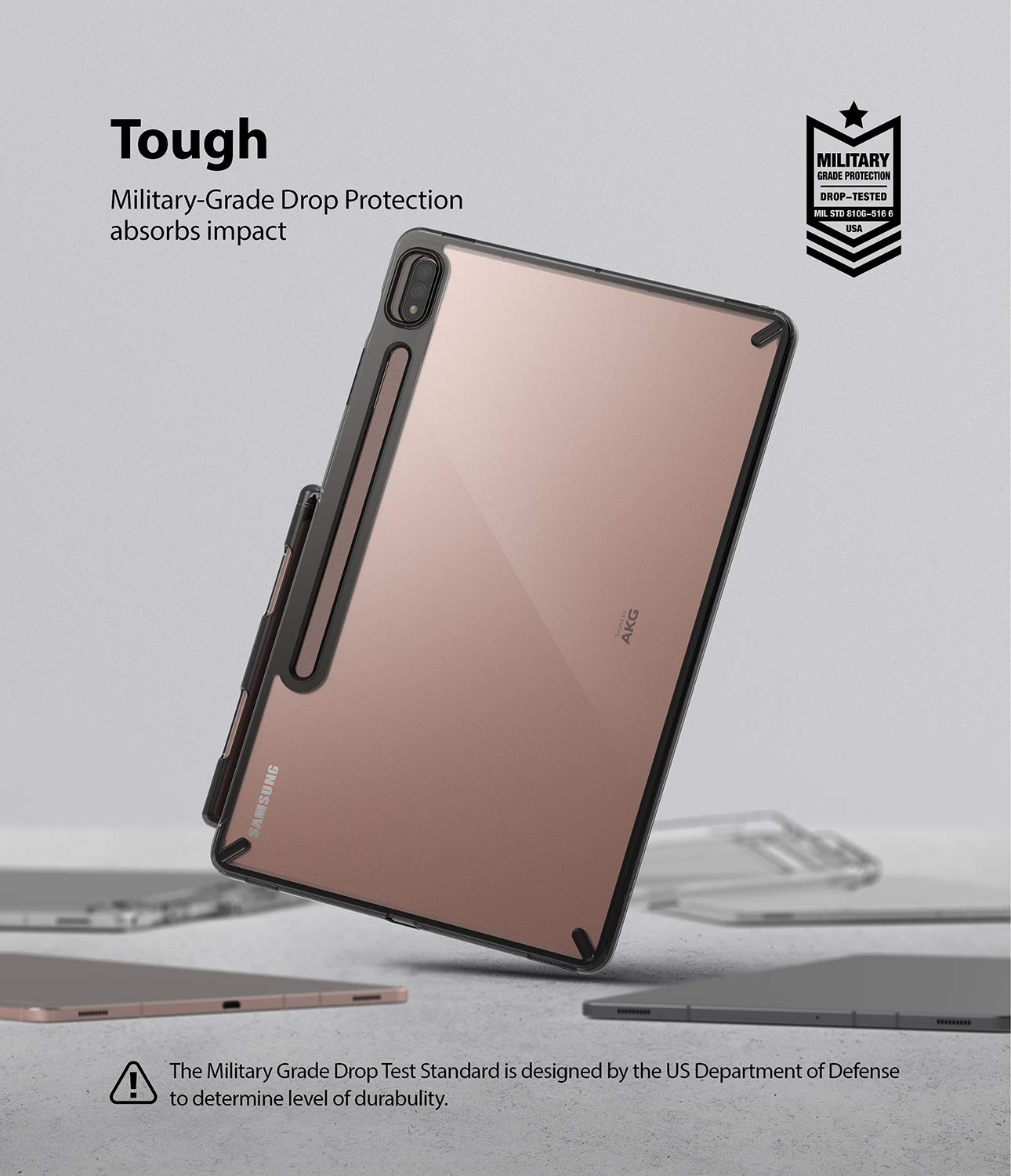 Ringke Fusion Cover Galaxy Tab S8 Plus Smoke Black Penna