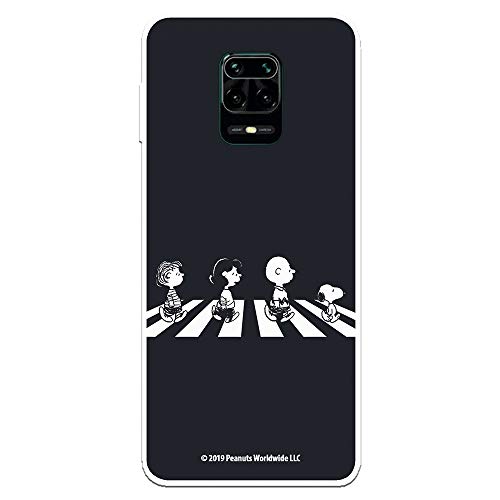 La Casa de las Carcasas Snoopy Beatles custodia Redmi Note 9S silicone