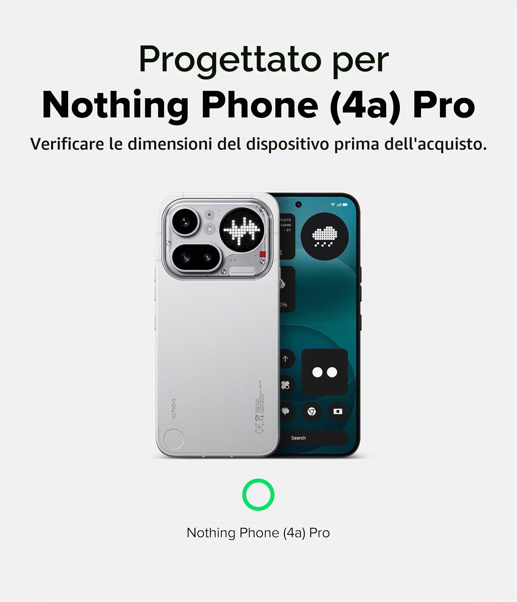 Ringke Easy Slide vetro temperato Nothing Phone (4a) Pro 2pz